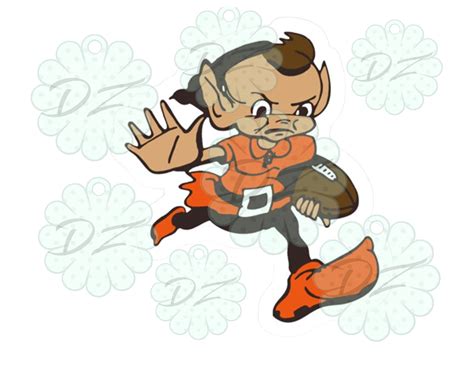 Brownie the Elf Cleveland Browns Elf Field Logo PNG File non - Etsy