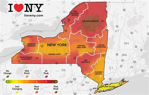 Upstate NY fall foliage map: Get out there leaf peepers, peak colors are everywhere - syracuse.com