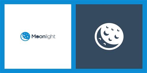 Premium Vector | Crescent moon logo design