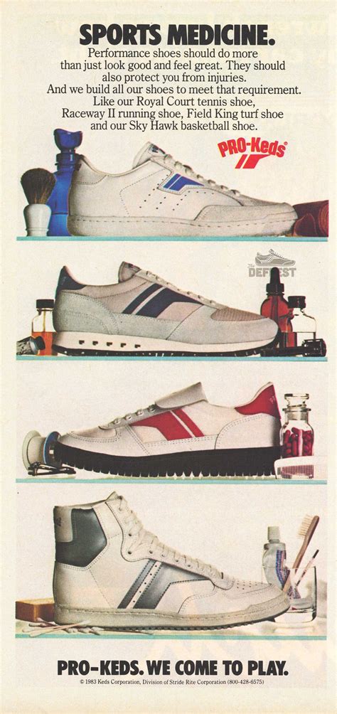 The Deffest®. A vintage and retro sneaker blog. — Pro-Keds 1983 vintage ...