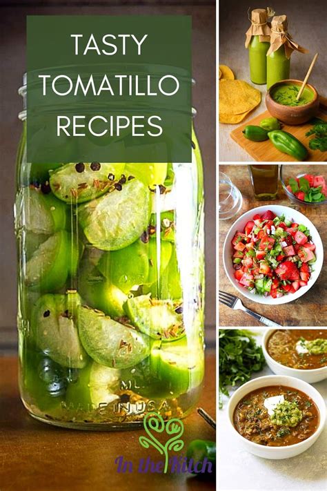 39 Simple and Tasty Tomatillo Recipes - In the Kitch