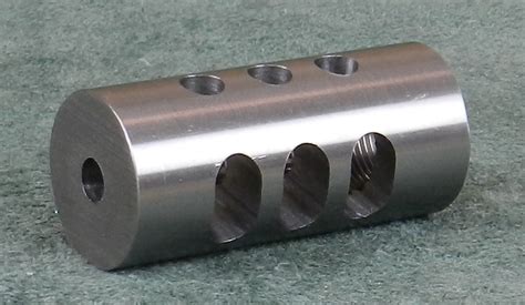 5/8"-24 Muzzle Brake Stainless Steel - American Hunting Rifles