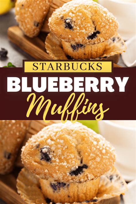 Starbucks Blueberry Muffins (Copycat Recipe) - Insanely Good