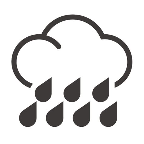 Torrential rain Vector Icons free download in SVG, PNG Format