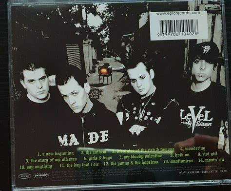 Good Charlotte - The Young And The Hopeless CD Cat No. 9399700104028 – Record Shed - Australia's ...