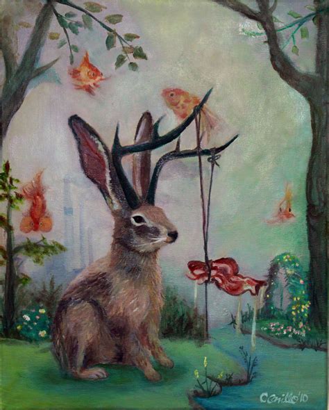 Jackalope Painting - Viewing Gallery | Painting, Jackalope, Art