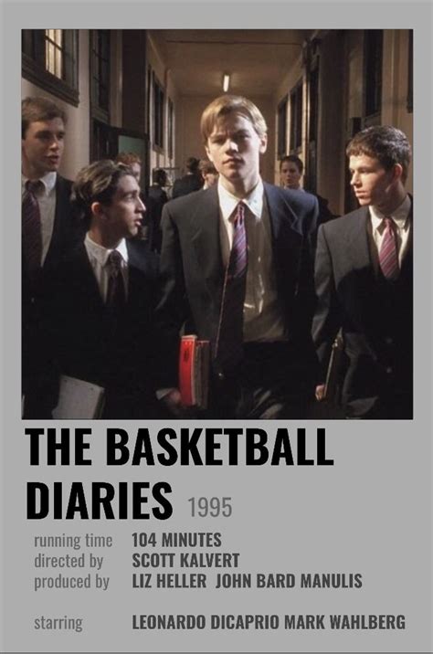 The Basketball Diaries Polaroid Poster | Peliculas cine, Poster de peliculas, Peliculas que ...