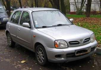 2000 Nissan Micra specs