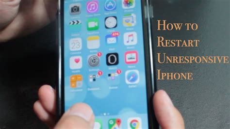 How to restart a frozen screen iPhone - YouTube