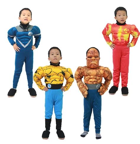 Free shipping,kid halloween party Fantastic Four Mr. Fantastic ...