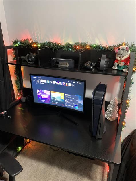 My gaming setup Christmas edition 🎄 : r/gamingsetups