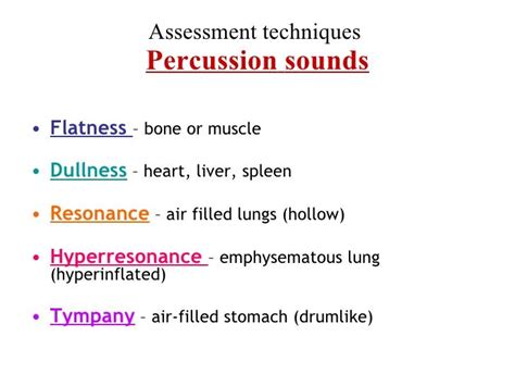 abdominal percussion sounds - Google Search | Nursing school tips ...