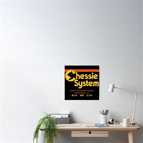 "Chessie System Railroad (CSRR) - Vintage Railroad Logo" Poster by hejo7ac | Redbubble