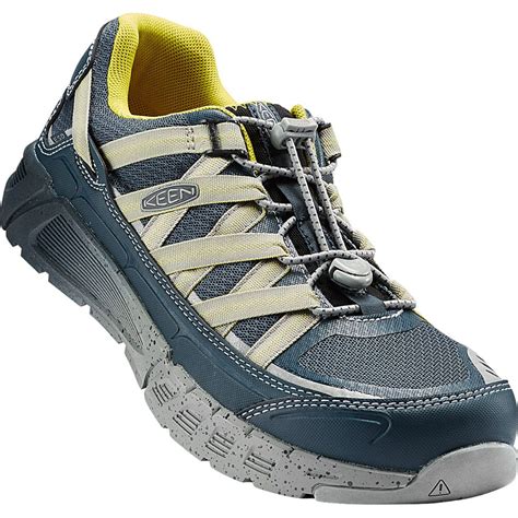 KEEN Utility Men's Asheville AT ESD Safety Shoes - Midnight Navy/Warm Ol | elliottsboots