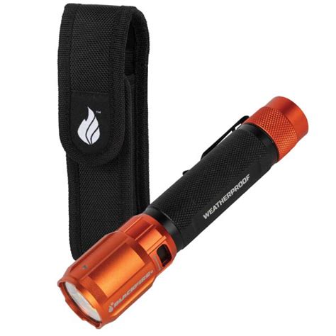 1000 Lumen Flashlight - Rechargeable, Waterproof, 2-Color