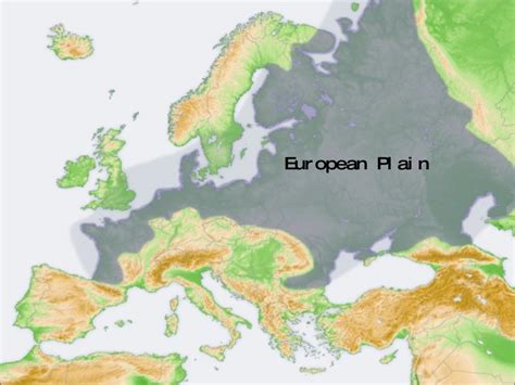 Physical Features of Europe