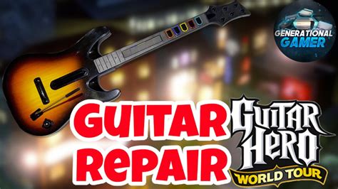 Quick Fix For Your Guitar Hero World Tour Guitar Strum Bar In 2023 (PS3 ...