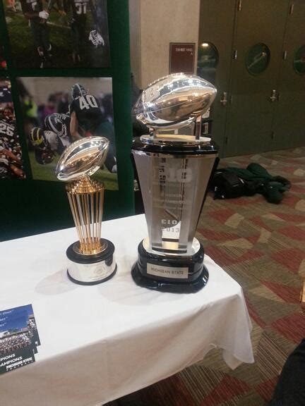 Michigan State Rose Bowl 2022 Trophy