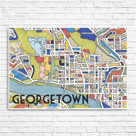 Georgetown Neighborhood Map