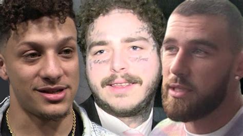 Post Malone got Patrick Mahomes, Travis Kelce tattoos after the epic ...