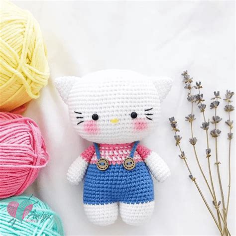 Hello Kitty Amigurumi free pattern by Beary_bearnita_