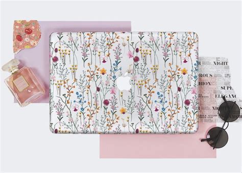 Wildflowers MacBook Pro 13 Case Coque MacBook Air 2018 Case Flowers ...