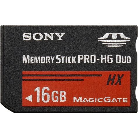 Sony 16GB Memory Stick PRO-HG Duo MSHX16G B&H Photo Video