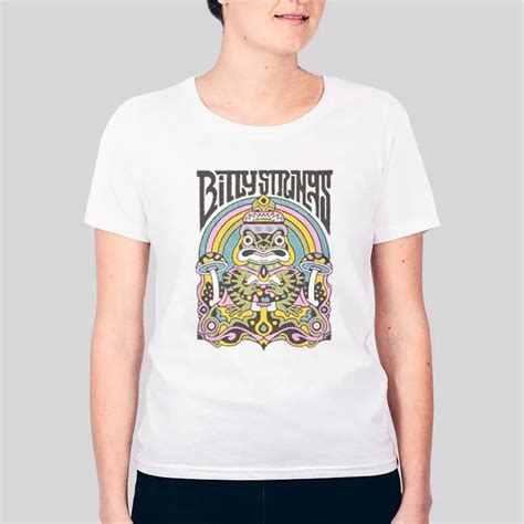 Vintage Art Merch Billy Strings Frog Shirt | Hotter Tees