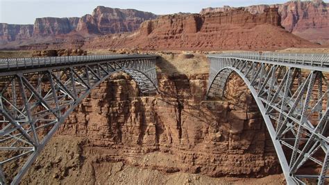 Arizona - Marble Canyon: Navajo Bridge - left the new (199… | Flickr