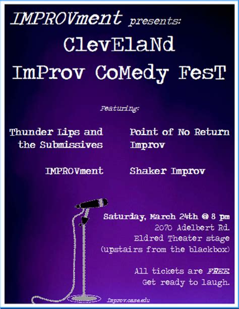 Improv comedy troupe to host first Cleveland Improv Comedy Festival ...