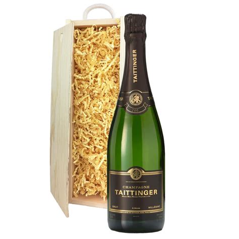 Taittinger Brut Vintage Champagne 2014 75cl In Pine Gift Box | Buy ...