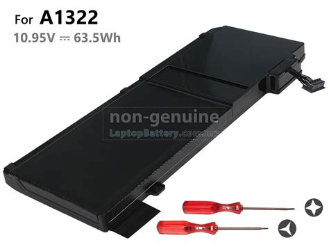 Apple A1322 battery,high-grade replacement Apple A1322 laptop battery from Malaysia(63.5Wh,6 cells)