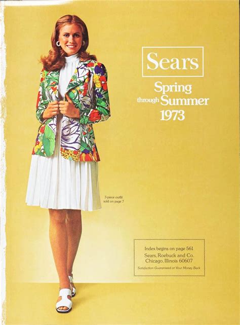 1973 Sears Spring Summer Catalog | Retro fashion vintage, Spring summer, Christmas catalogs