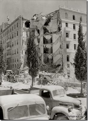 BiblePlaces Blog: Bombing of King David Hotel (1946)