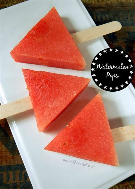 Watermelon Pops - Num's the Word