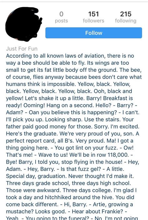 The Bee Movie Intro Script