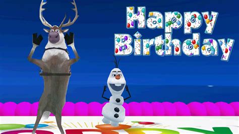 Happy Birthday – Snowman