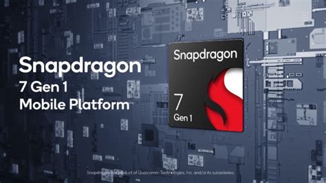 Qualcomm Snapdragon 7 Gen 1 processor announced for gaming smartphones ...