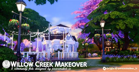 Simsational Designs: Willow Creek Makeover - Community Lots