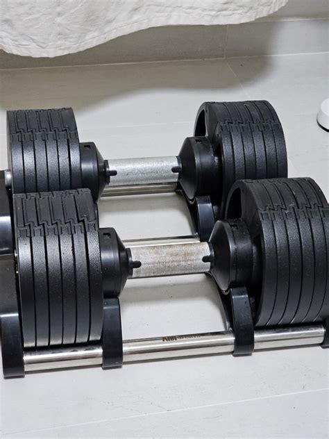 2 x 20kg Aibi smartbells dumbbells compact, Sports Equipment, Exercise ...