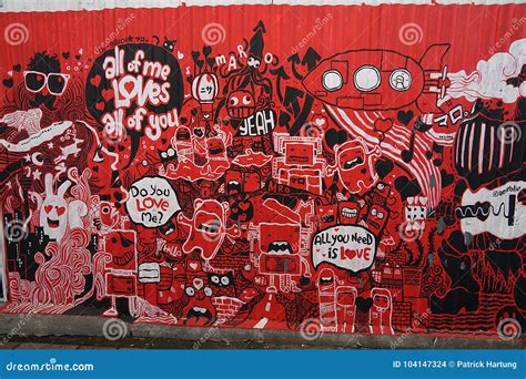 Street Art Streetart in Malaysia Editorial Stock Image - Image of graffiti, artistic: 104147324