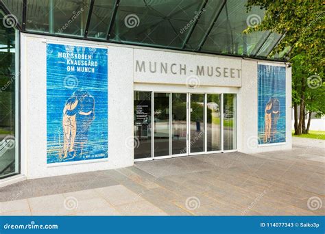 Munch Museum in Oslo editorial stock photo. Image of painter - 114077343