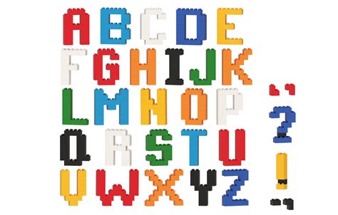 Lego Letters Printable - Printable Templates