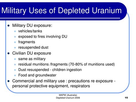 PPT - Depleted Uranium PowerPoint Presentation, free download - ID:565015