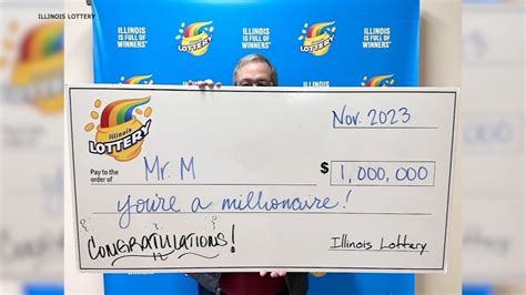 Illinois Lottery results: Chicago man wins $1M from scratch-off ticket ...