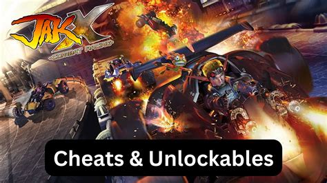 Jak X: Combat Racing – Cheats & Unlockables – The Daily Juice