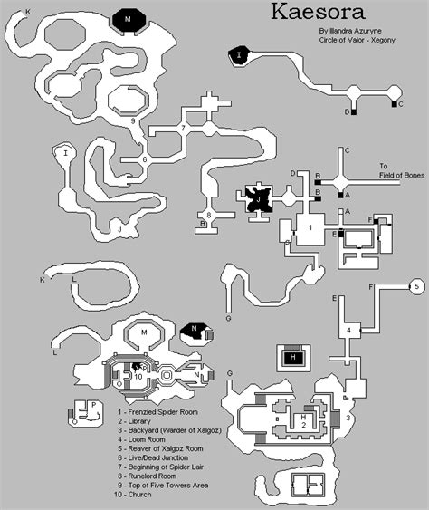 EQ Kaesora maps