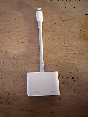 Apple Lightning to HDMI Digital AV Adapter | MD826AM/A A1438 888462323062 | eBay