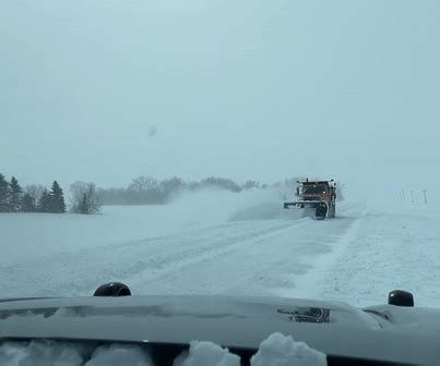 Blizzard in North Dakota Leads to Multiple Road Closures