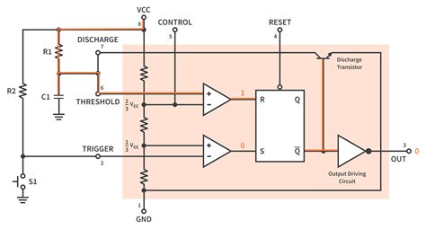 555 Timer - 2. Monostable Multivibrator Configuration… | CircuitBread